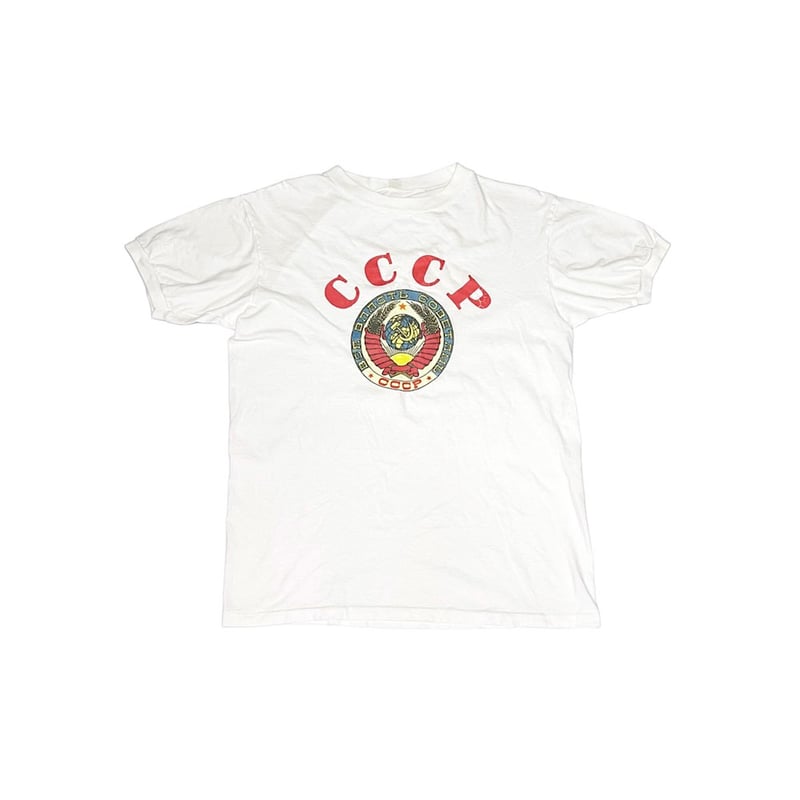 USED】80s CCCP T-SHIRT | KONBINI