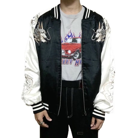 【USED】REVERSIBLE SOUVENIR JACKET