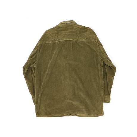 【USED】90'S POINT ZERO CORDUROY ZIP SHIRT