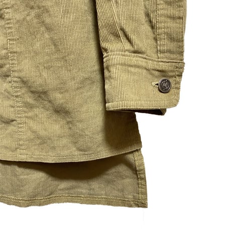 【USED】90'S ANARCHIC ADJUSTMENT CORDUROY SHIRT