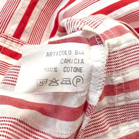 【USED】80's EURO VINTAGE MARINE BORDER TUNIC
