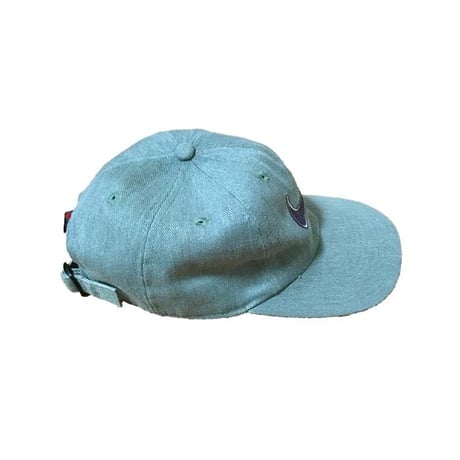 【USED】90'S NIKE SWOOSH EMBROIDERY CAP GL AY