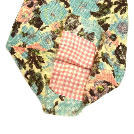 【USED】00's MOSCHINO CHEAP AND CHIC Floral Jacquard Wool Skirt