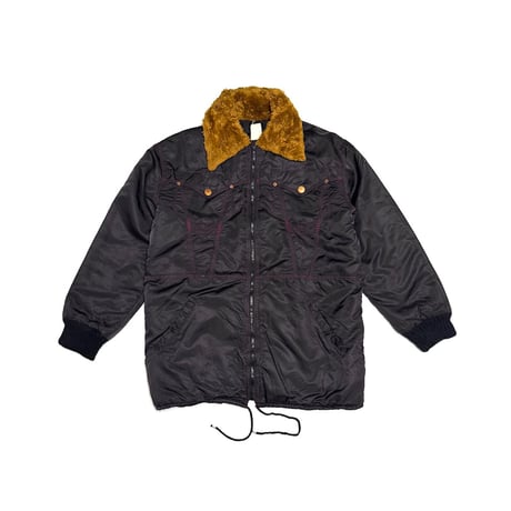 【USED】90's-00's Gaultier Jeans Red Stitch Boa Collar Nylon Jacket