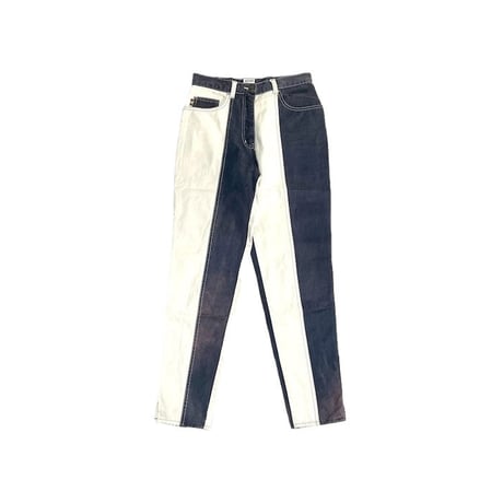 【USED】90'S MOSCHINO JEANS 2TONE PANTS