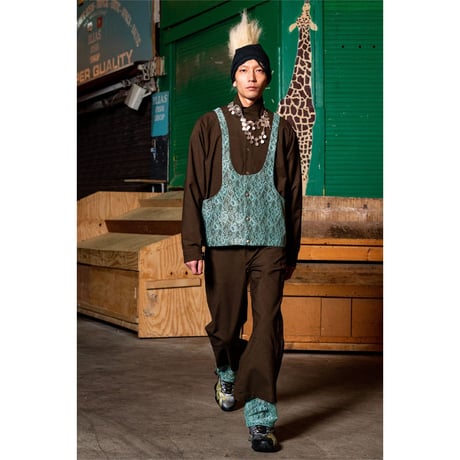 【USED】Kiko Kostadinov 2022ss Elio Gaiter trousers
