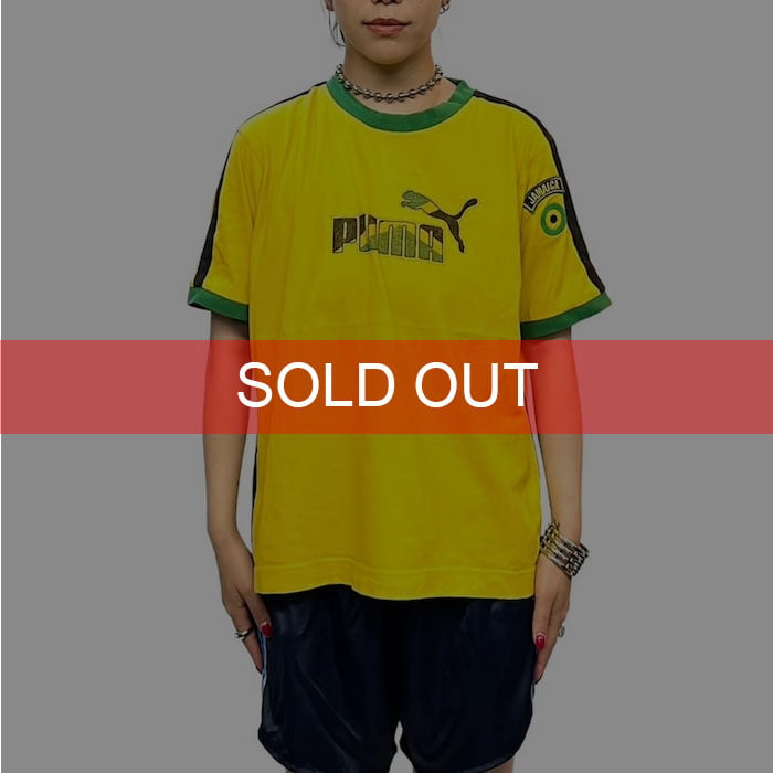 USED】90's-00's PUMA JAMAICA T-SHIRT | KONBINI