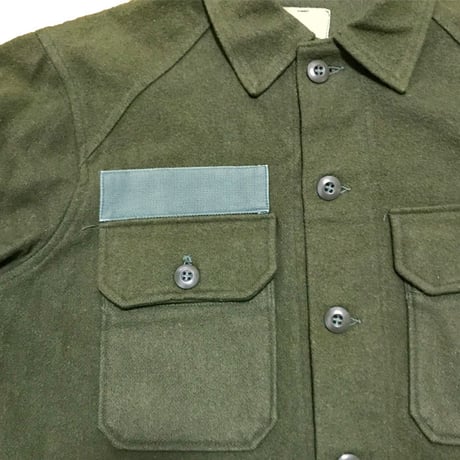 【USED】70'S U.S ARMY WOOL SHIRT