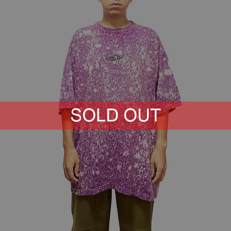 【USED】90'S-00'S OCEAN PACIFIC BLEACH SPLATTER T-SHIRT