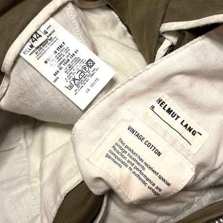 【USED】HELMUT LANG 1999AW ASTRO BIKER CARGO PANTS