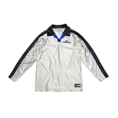 【USED】90's STREET CULTURE ALIEN L/S GAME SHIRT SILVER