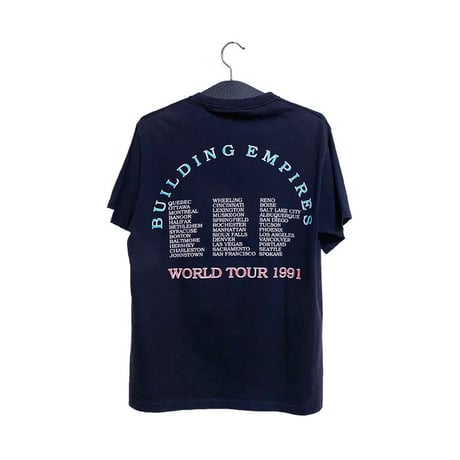 【USED】90'S QUEENSRŸCHE BUILDING EMPIRES WORLD TOUR T-SHIRT