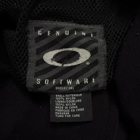 【USED】00's OAKLEY Genuine Software Tactical Jacket Black