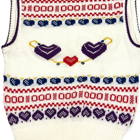 【USED】90's Break Out KNIT VEST