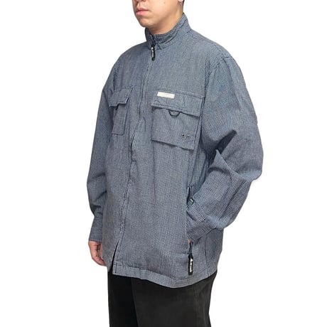 【USED】00's airwalk SQUARE LATTICE PATTERN LIGHT JACKET