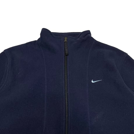 【USED】00's NIKE SWITCHING FLEECE JACKET with HIDDEN POCKET