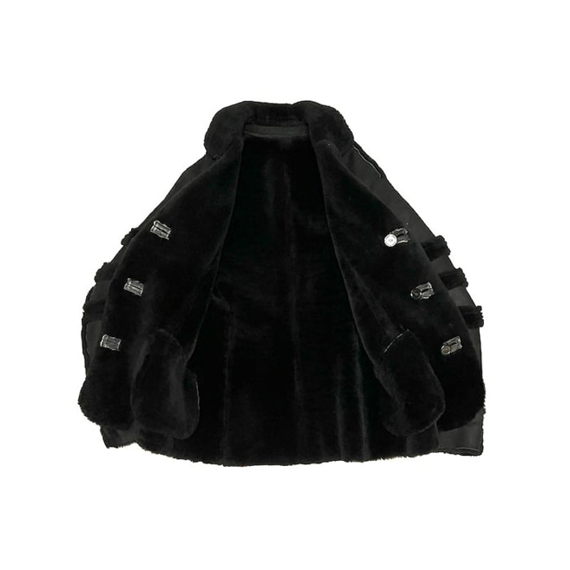 00s archive Y2Kギミックファー毛皮ボアライダース平成ギャル男お兄系