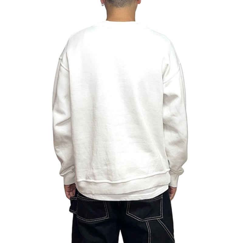pychi  USED】90's PYONKICHI SWEATSHIRT WHITE | KONBINI