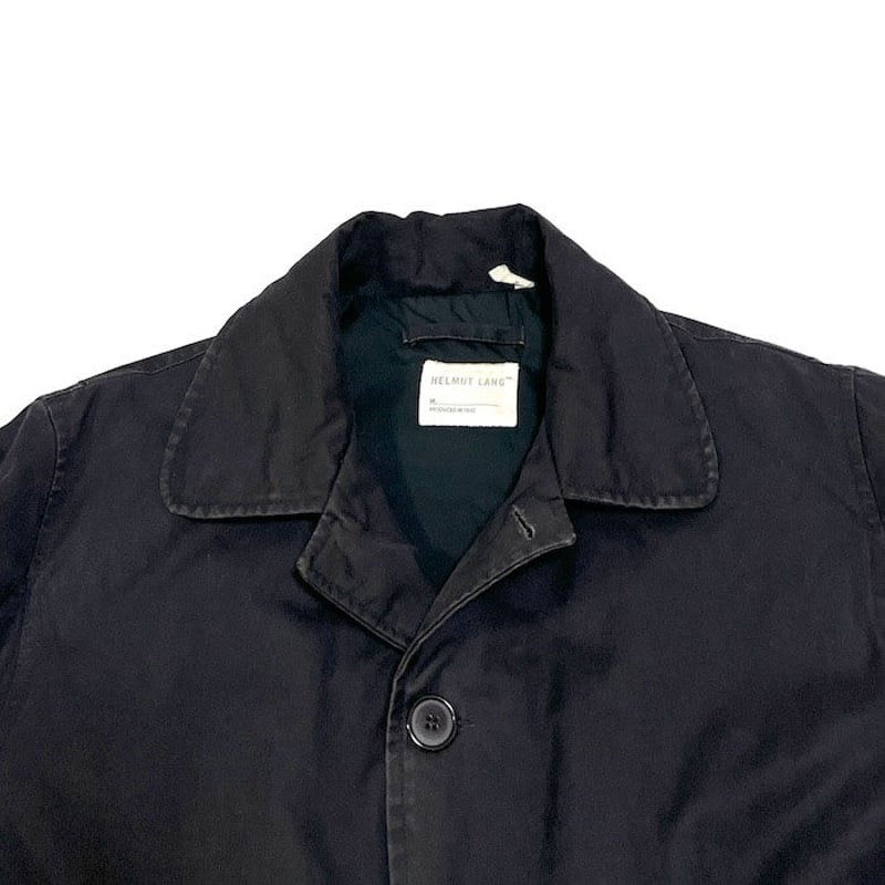 USED】HELMUT LANG 1998AW 2-WAY FIELD COAT BLACK USED】HELMUT LANG 1998AW 2-WAY FIELD COAT BLACK