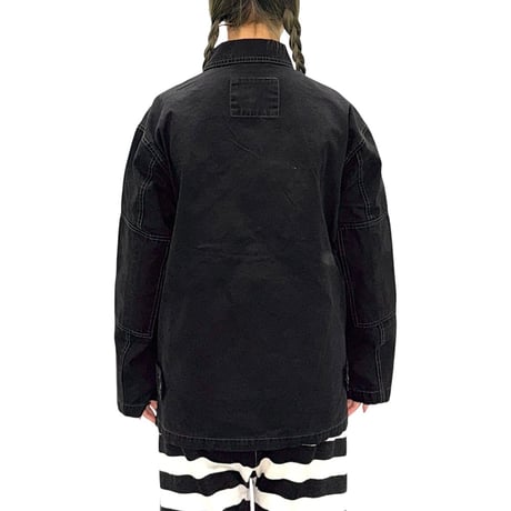 【USED】00's Levi's GARMENT DYED JACKET BLACK
