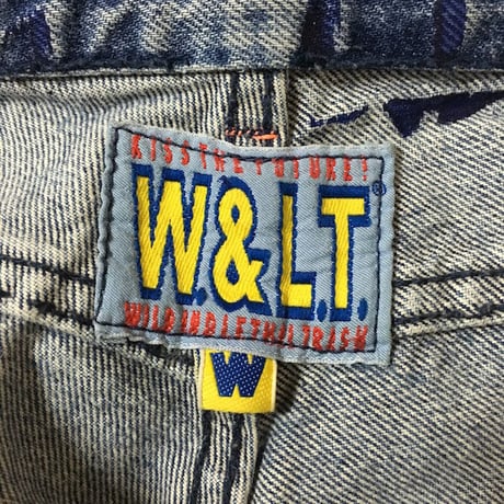【USED】90'S W&LT GRAFFITI JEANS