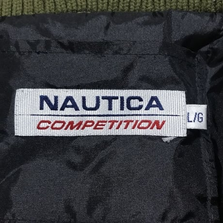 【USED】00'S  NAUTICA BOMBER JACKET