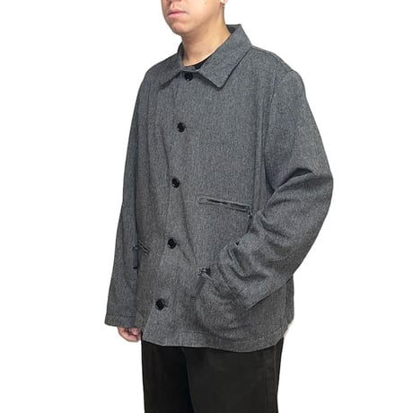 【USED】90's MASSIMO OSTI PRODUCTION 3ZIP POCKET WOOL JACKET