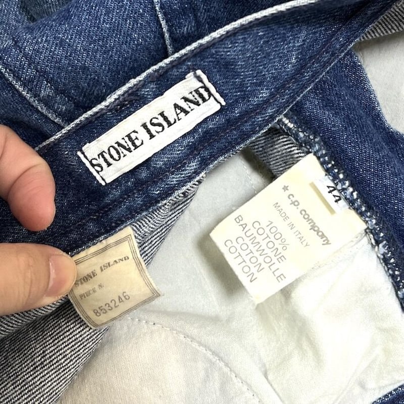 USED】80'S-90'S STONE ISLAND DENIM PANTS | KONBINI USED】80'S-90'S STONE ISLAND DENIM PANTS | KONBINI