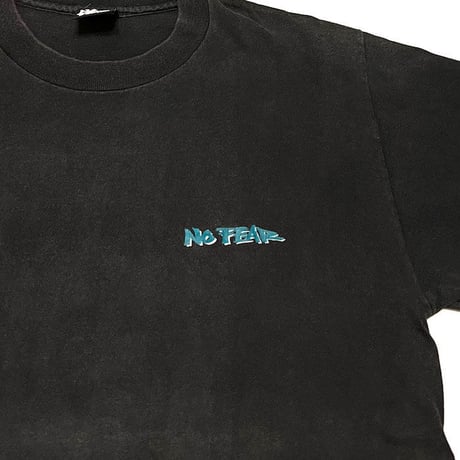 【USED】90'S NO FEAR LIFE IS A CONTACT SPORT T-SHIRT