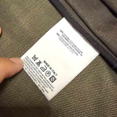 【USED】00's New York Industrie Garment-Dyed Tailored Jacket
