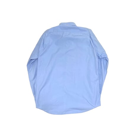 【USED】80'S-90'S THIERRY MUGLER SNAP BUTTON SHIRT SKY BLUE