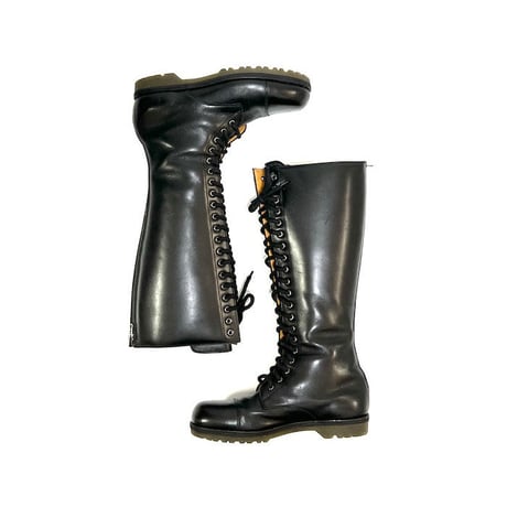 【USED】90'S-00'S HELMUT LANG 20 HOLE LONG BOOTS