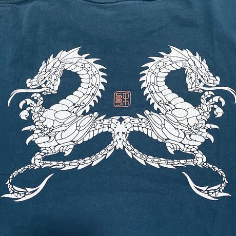 【USED】90'S STUSSY DRAGON T-SHIRT