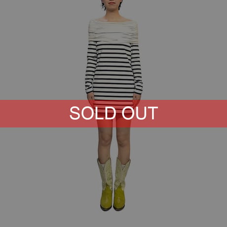 【DEAD STOCK】00's JEAN PAUL GAULTIER SOLEIL 3-LAYERED MINI DRESS