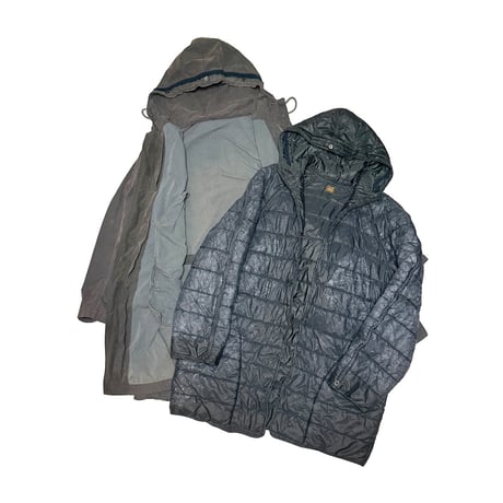 【USED】90's C.P.COMPANY "Norge" Waxed Arctic Coat with Detachable Liner