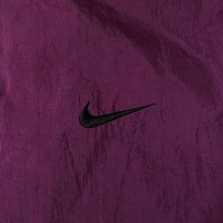【USED】90'S NIKE NYLON JACKET PURPLE