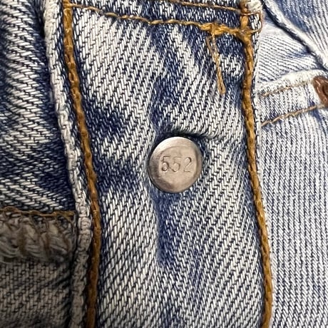 【USED】90's Levi's 501 DAMAGE JEANS MADE IN U.S.A.