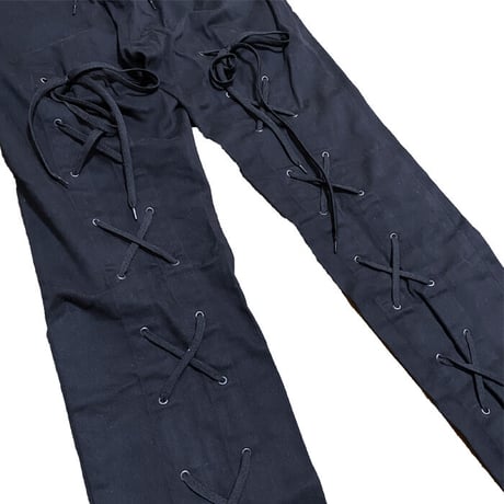 【USED】90'S JEAN PAUL GAULTIER LACE-UP BONDAGE PANTS