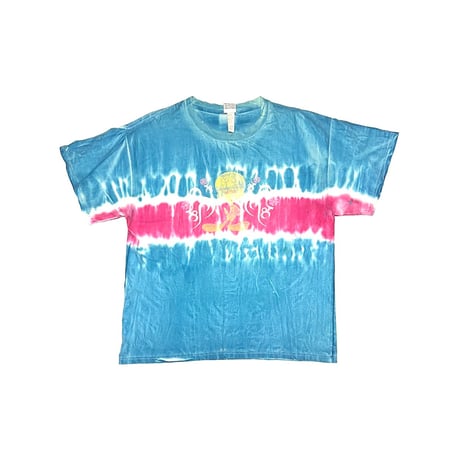 【USED】00's Warner Bros. LOONEY TUNES Tweety Bird TIE-DYE T-SHIRT
