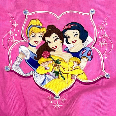 【USED】00's JH Design × DISNEY PRINCESS KID'S RACING JACKET