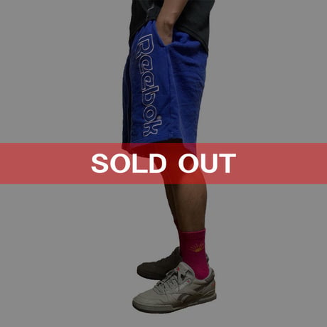 【USED】90'S  REEBOK SWEAT SHORTS