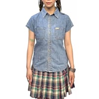 【USED】90's BIG STAR FRENCH SLEEVE CHAMBRAY SHIRT
