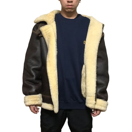 【USED】MOUTON B-3 BOMER JACKET MADE BY TEODEM