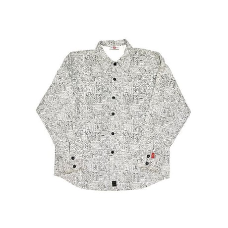 【USED】80'S-90'S GIO-GOI TRIBAL PATTERN SHIRT JACKET