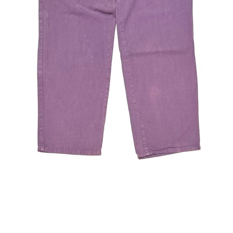 【USED】90's Better Than Basic Washed Purple Wide-Leg Easy Pants