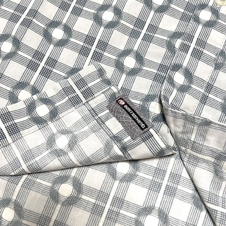 【USED】00'S QUIKSILVER TECHNO S/S SHIRT