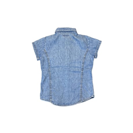 【USED】90's BIG STAR FRENCH SLEEVE CHAMBRAY SHIRT