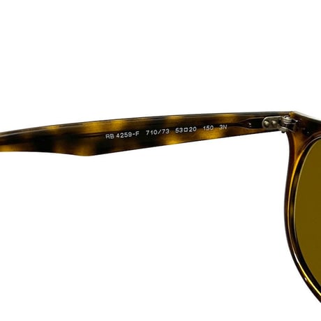 【USED】RAY-BAN RB4259F 710/73 SHINY HAVANA PRESCRIPTION SUNGLASSES