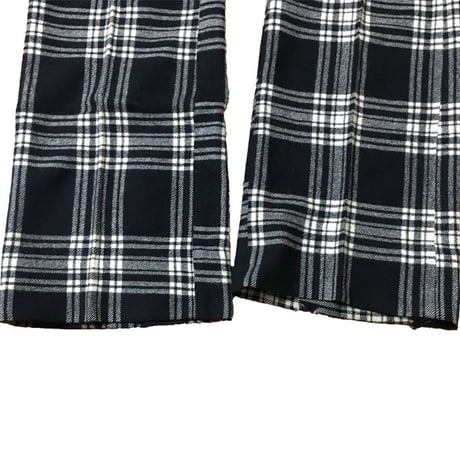 【USED】70'S CHECK WOOL TROUSERS