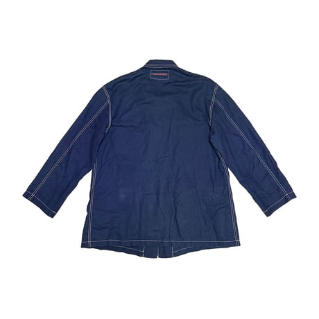 【USED】90's JPG JEAN’S by GAULTIER Linen Work Jacket with Detachable Pocket
